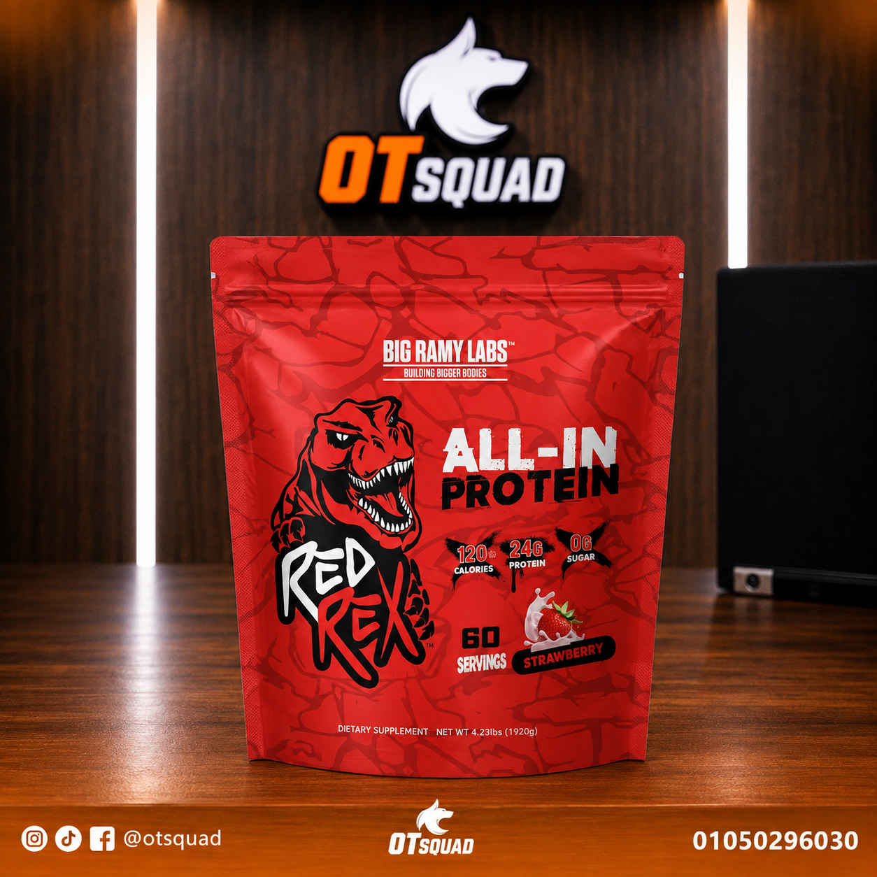 Red Rex All in protein 1929gm 30serv