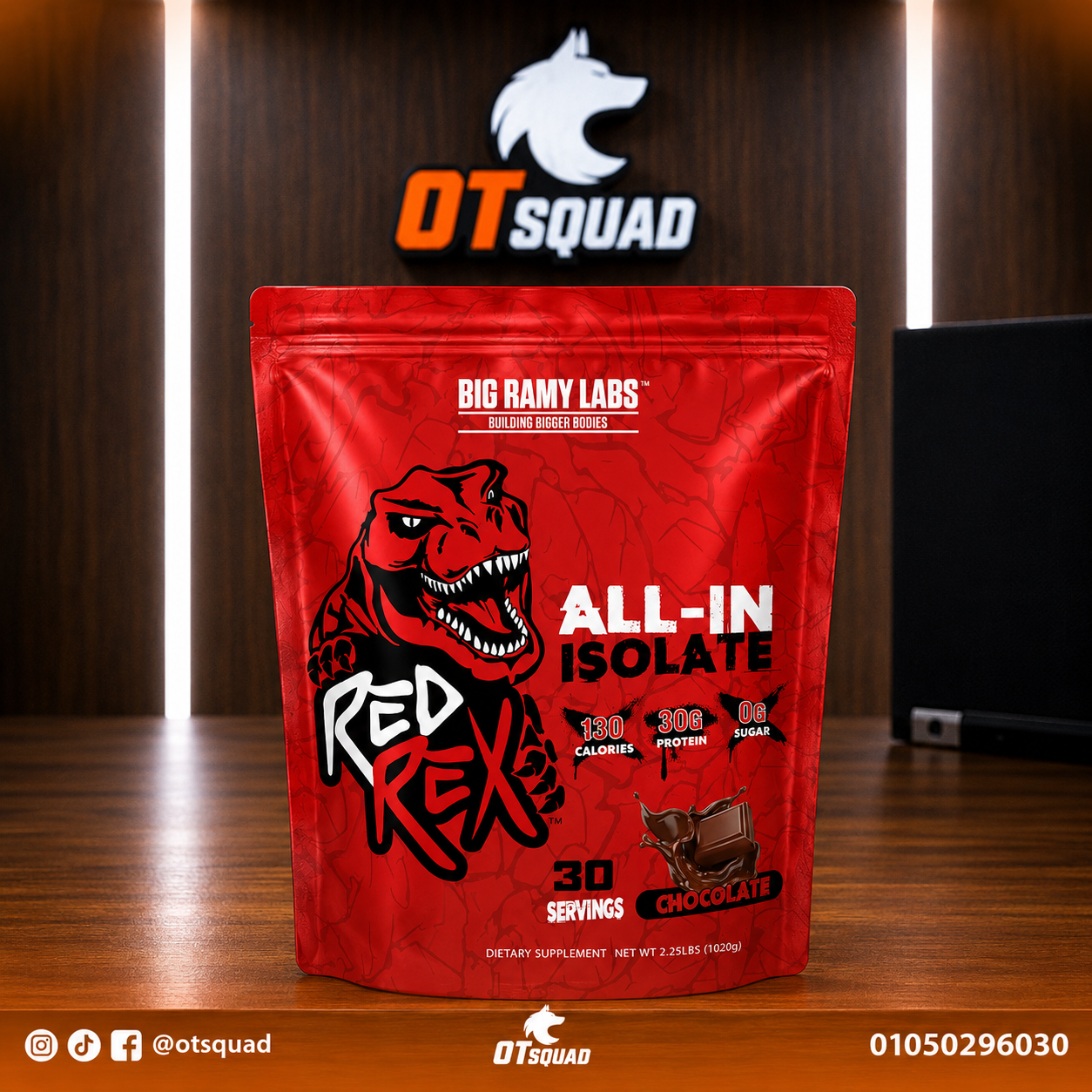 Red Rex All in isolate 1020gm 30serv